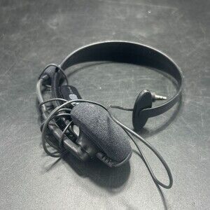 Xbox 360 Wired Chat Headset with Boom Mic - Black Gaming Accessory